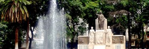 Monumento Central en Plaza Italia - Mendoza - Argentina